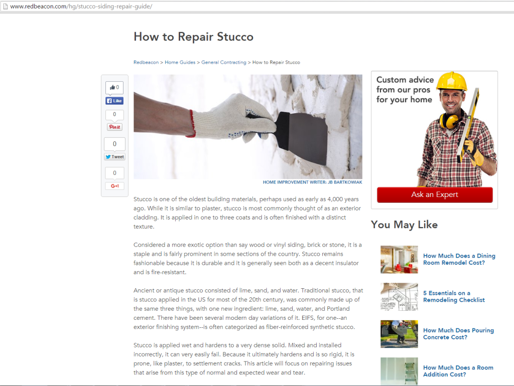 How to Repair Stucco